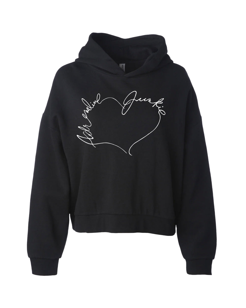 AJ Women's Heart Outline Hoodie