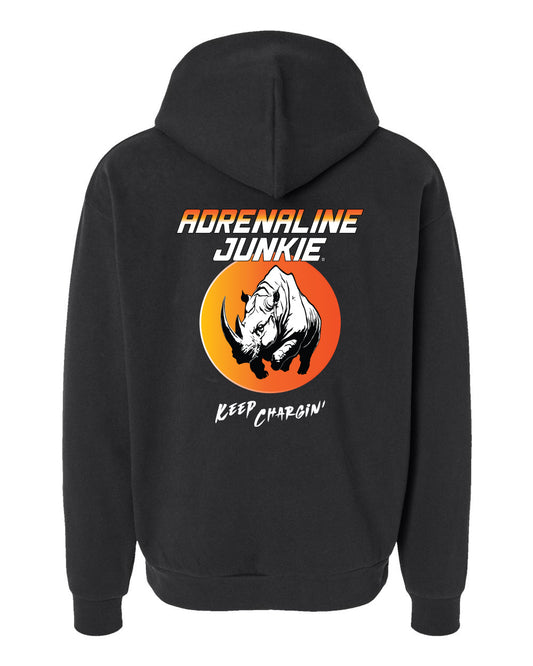 AJ Hoodie Black/Orange