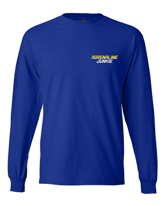 AJ Long Sleeve T-Shirt Royal Blue